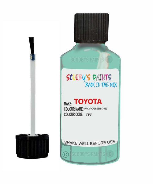 toyota aygo pacific green code 793 touch up paint 2018 2018 Scratch Stone Chip Repair 