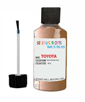 toyota yaris pale orange code 4s3 touch up paint 2004 2016 Scratch Stone Chip Repair 