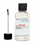 toyota supra polar super white code 8477 touch up paint 1990 2018 Scratch Stone Chip Repair 