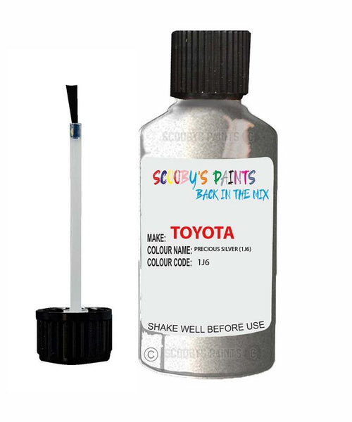 toyota corolla hatchback precious silver code 1j6 touch up paint 2013 2020 Scratch Stone Chip Repair 