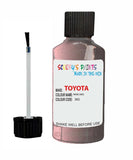 toyota corolla rose code 3k5 touch up paint 1991 1993 Scratch Stone Chip Repair 