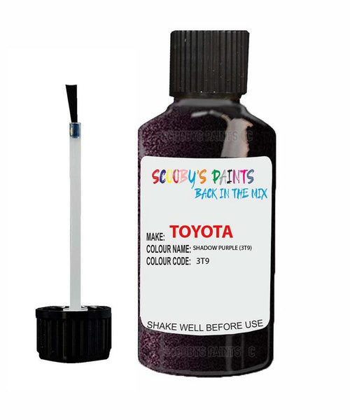 toyota corolla shadow purple code 3t9 touch up paint 2015 2017 Scratch Stone Chip Repair 