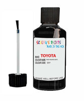 toyota verso sicily black code exy touch up paint 2013 2019 Scratch Stone Chip Repair 