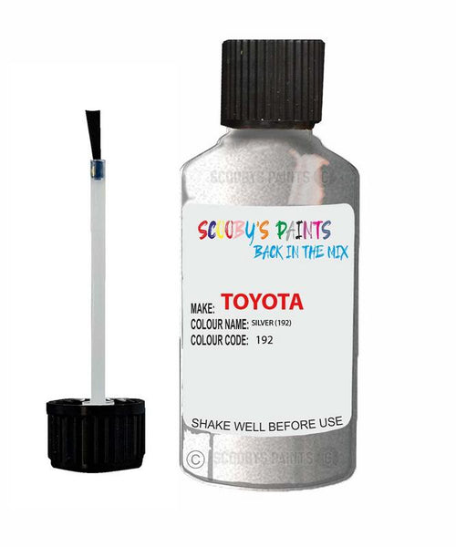 toyota carina silver code 192 touch up paint 1991 1997 Scratch Stone Chip Repair 