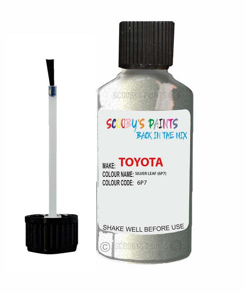 toyota camry silver leaf code 6p7 touch up paint 1998 2002 Scratch Stone Chip Repair 