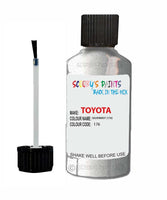 toyota paseo silvermist code 176 touch up paint 1990 2002 Scratch Stone Chip Repair 