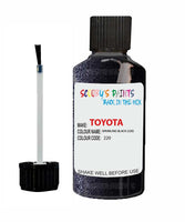 toyota corolla sparkling black code 220 touch up paint 2014 2019 Scratch Stone Chip Repair 