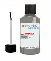 toyota corolla steel grey code 117 touch up paint 1990 1994 Scratch Stone Chip Repair 