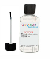 toyota avensis super pure white ii code 40 touch up paint 1990 2020 Scratch Stone Chip Repair 