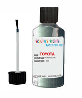 toyota corolla turquoise code 775 touch up paint 2004 2008 Scratch Stone Chip Repair 