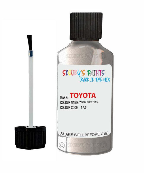 toyota corolla warm grey code 1a5 touch up paint 1995 2000 Scratch Stone Chip Repair 
