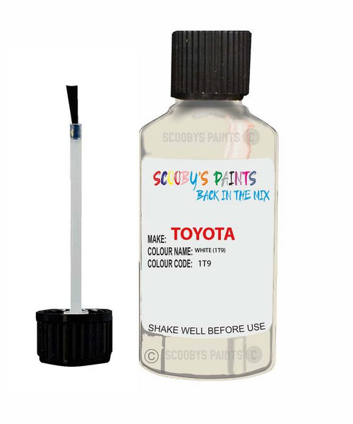 toyota hilux van white code 1t9 touch up paint 1990 1992 Scratch Stone Chip Repair 