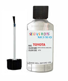 toyota iq white crystal shine code 70 touch up paint 2002 2020 Scratch Stone Chip Repair 