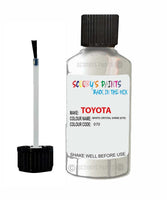toyota corolla sport white crystal shine code 70 touch up paint 2002 2020 Scratch Stone Chip Repair 