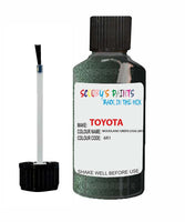 toyota camry woodland green usa code 6r1 touch up paint 1999 2003 Scratch Stone Chip Repair 