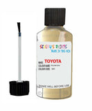 toyota liteace yellow code 591 touch up paint 2001 2002 Scratch Stone Chip Repair 
