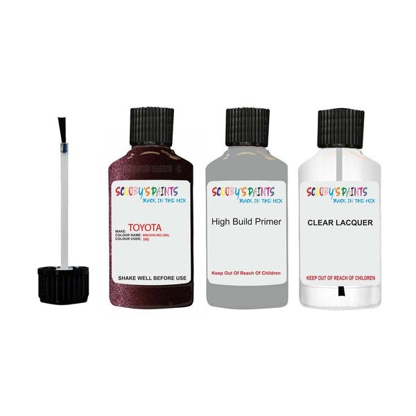 Color Code 3r0 Paint For Toyota Land Cruiser Brackish Red Code 3R0 Touch Up Paint ...