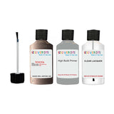 toyota corolla dark cherry code 4w4 touch up paint 2014 2020 Primer undercoat anti rust protection