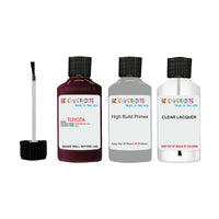 toyota camry dark wine red code 3k2 touch up paint 1992 1993 Primer undercoat anti rust protection