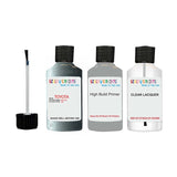 toyota corolla grey code 159 Scratch score repair paint 1990 1991