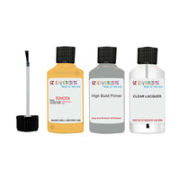toyota corolla lt yellow code 558 touch up paint 1990 1993 Primer undercoat anti rust protection