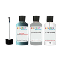 toyota corolla med greyish green graphite code 6n1 Scratch score repair paint 1992 2002