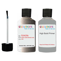 toyota verso avant garde bronze code 4v8 touch up paint 2012 2019 Primer undercoat anti rust protection