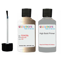 toyota corolla beige code 4k9 touch up paint 1990 2002 Primer undercoat anti rust protection