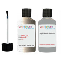 toyota aygo beige code 4r0 touch up paint 2002 2019 Primer undercoat anti rust protection