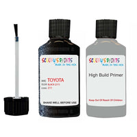 toyota aygo black code 211 touch up paint 2002 2019 Primer undercoat anti rust protection