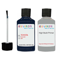 toyota carina blue code 8b1 touch up paint 1990 1994 Primer undercoat anti rust protection