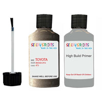 toyota aygo bronze code 4t3 touch up paint 2007 2019 Primer undercoat anti rust protection