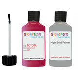 toyota yaris cherry code 3s7 touch up paint 2010 2019 Primer undercoat anti rust protection