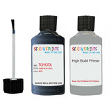 toyota starlet dark blue code 8g5 touch up paint 1990 2010 Primer undercoat anti rust protection