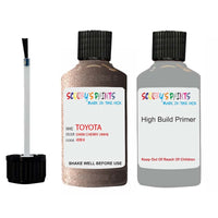 toyota prius dark cherry code 4w4 touch up paint 2014 2020 Primer undercoat anti rust protection