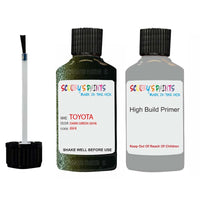 toyota camry hybrid dark green code 6v4 touch up paint 2008 2016 Primer undercoat anti rust protection