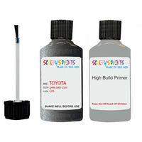 toyota auris dark grey code c05 touch up paint 1990 2013 Primer undercoat anti rust protection