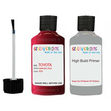 toyota verso dark red code 3q3 touch up paint 2001 2020 Primer undercoat anti rust protection