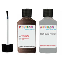 toyota corolla dk brown code 4l4 touch up paint 1990 1991 Primer undercoat anti rust protection