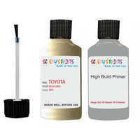 toyota corolla gold code 585 touch up paint 1999 2002 Primer undercoat anti rust protection