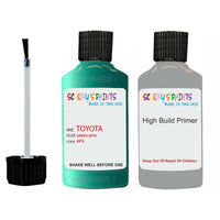 toyota picnic green code 6p4 touch up paint 1996 2002 Primer undercoat anti rust protection
