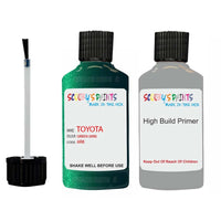 toyota corolla green code 6r8 touch up paint 1999 2005 Primer undercoat anti rust protection