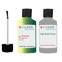 toyota yaris verso green code 6s2 touch up paint 1999 2002 Primer undercoat anti rust protection