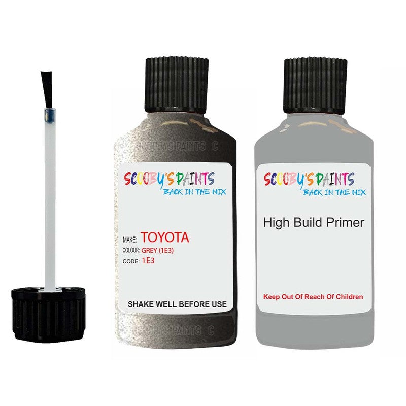 Paint For Toyota Hiace Van Grey Code 1E3 Touch Up Paint Scratch Stone ...