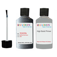 toyota yaris greyish blue code 8s5 touch up paint 2003 2009 Primer undercoat anti rust protection