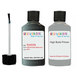 toyota corolla greyish dark green code 6u9 touch up paint 2006 2008 Primer undercoat anti rust protection