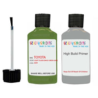 toyota dyna van light olive grass green code 6a9 touch up paint 1990 1995 Primer undercoat anti rust protection