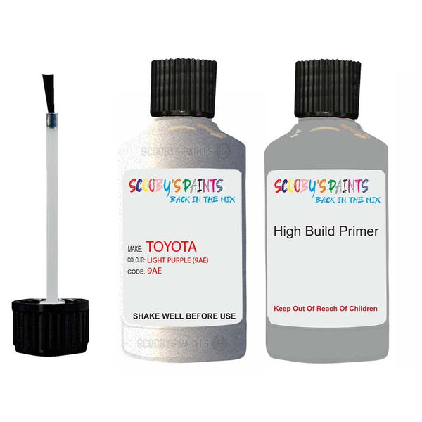 Paint For Toyota Corolla Light Purple Code 9Ae Touch Up Paint – Auto ...