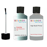 toyota corolla light turquoise code 750 touch up paint 1992 2002 Primer undercoat anti rust protection