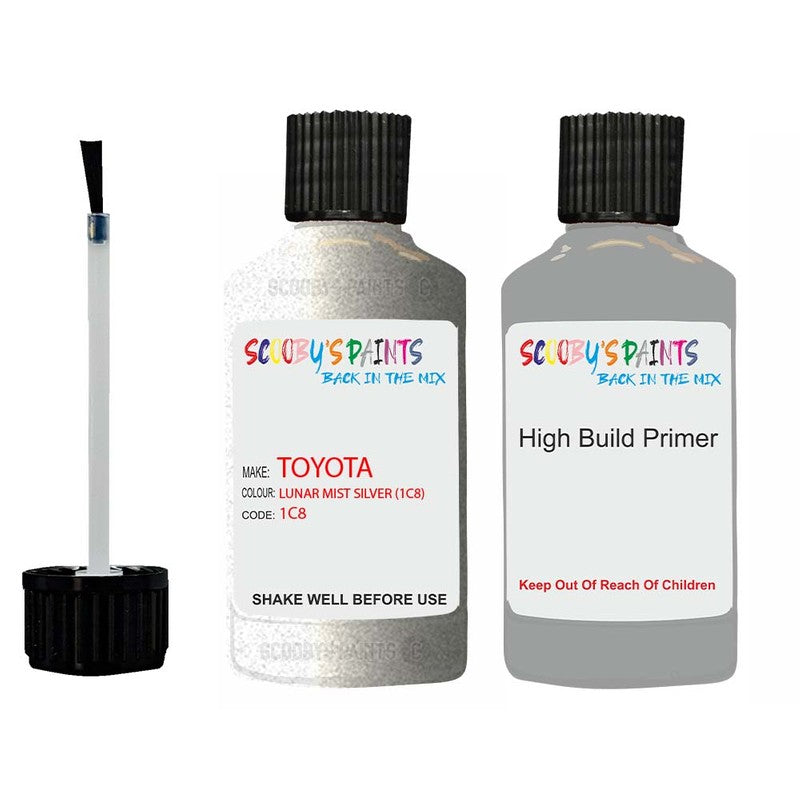 Paint For Toyota Camry Lunar Mist Silver Usa Code 1C8 Touch Up Paint ...